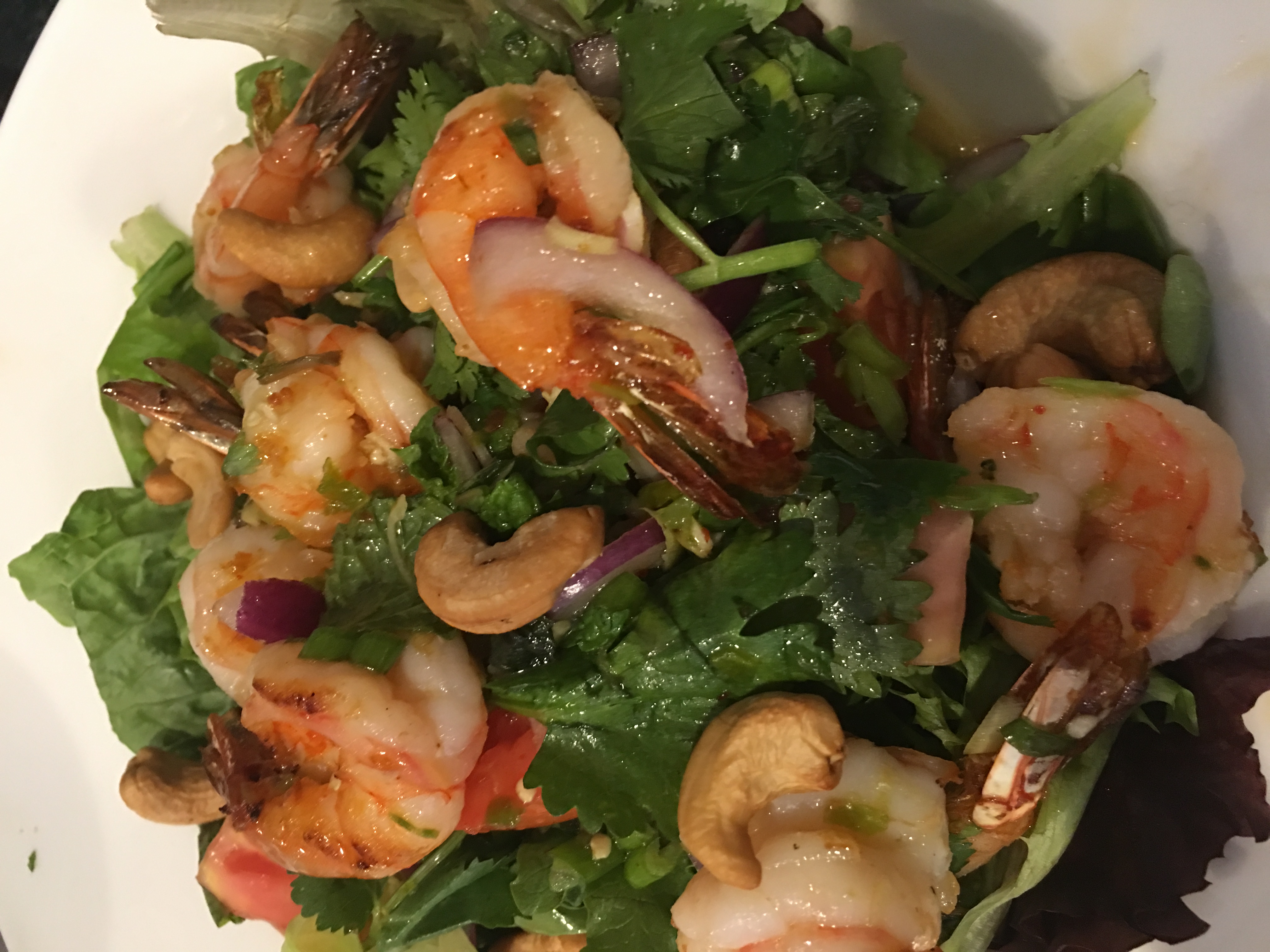 Order Grilled Shrimp Salad food online from Life Thai Fusion store, Santa Clarita on bringmethat.com