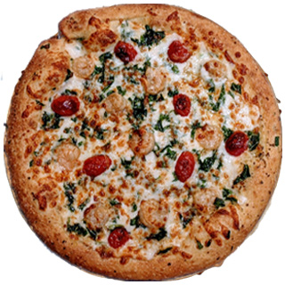 Order Shrimp Scampi Specialty Pizza food online from Promise Pizza store, Round Rock on bringmethat.com
