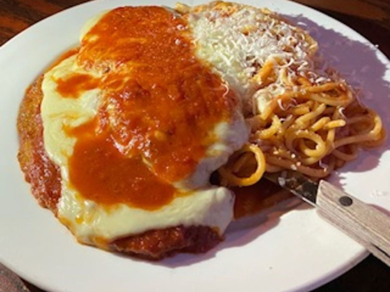 Order Chicken Parm food online from Bus stop cafe store, New York on bringmethat.com