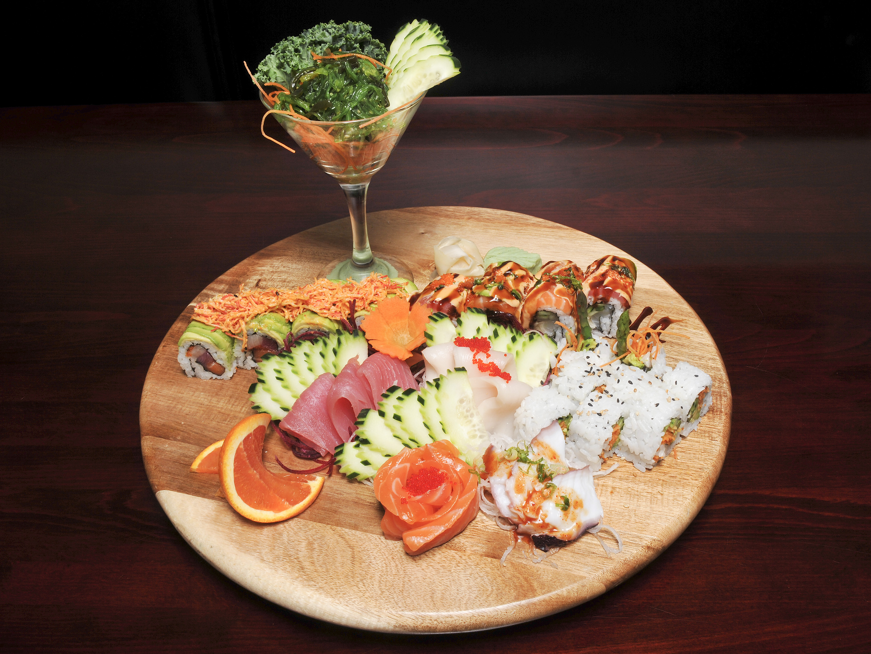 Order Sushi Deluxe food online from Ipho Sushi Kitchen & Bar store, Knightdale on bringmethat.com