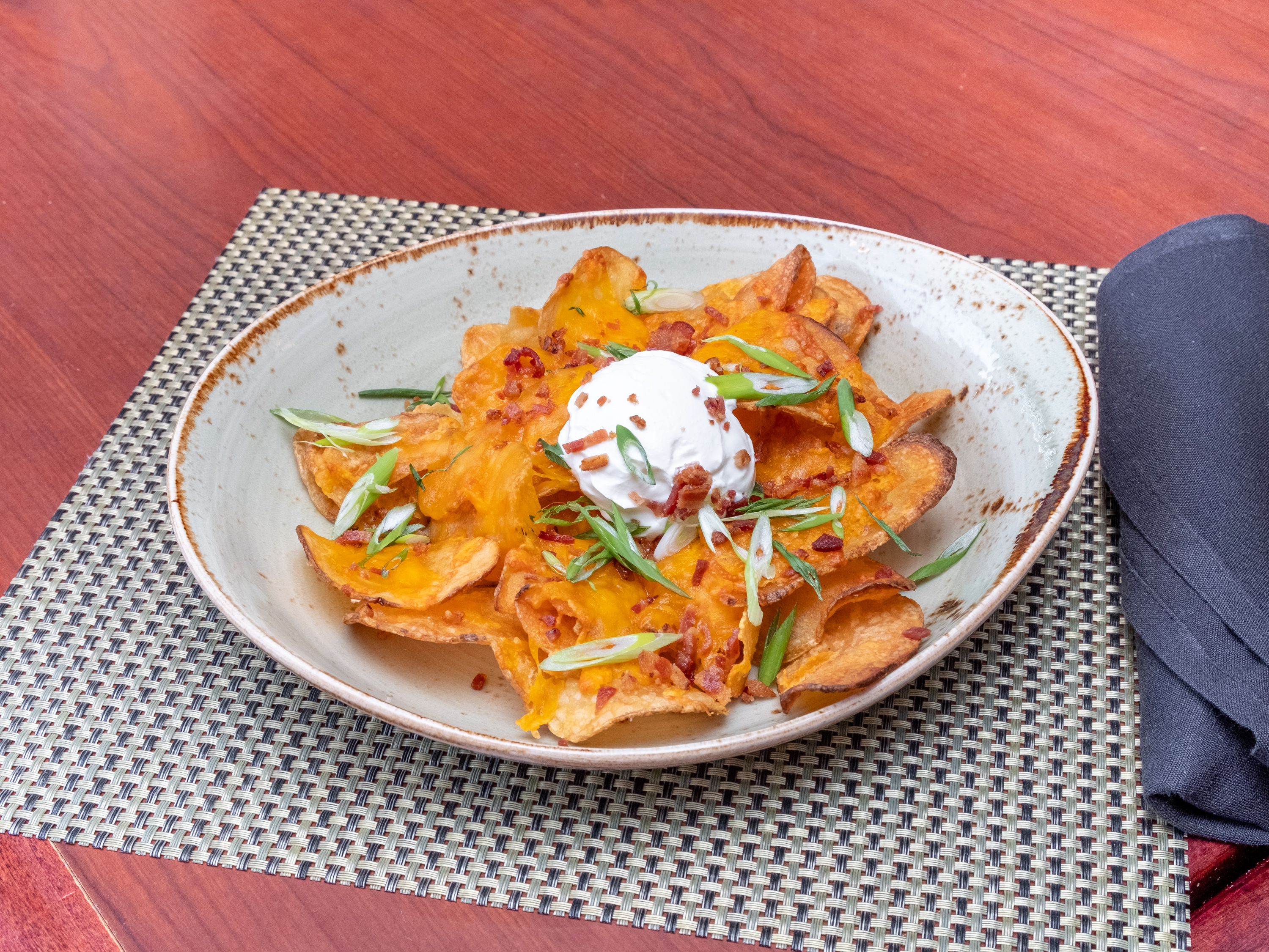 Order Loaded Potato Chips food online from Winberie Restaurant & Bar store, Summit on bringmethat.com