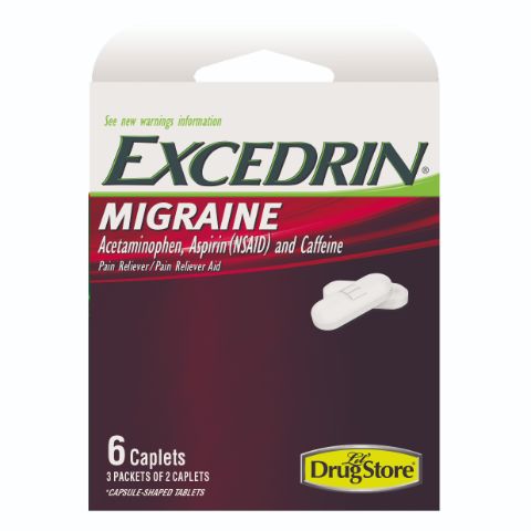 Order Excedrin Migraine 6 Count food online from 7-Eleven store, Dallas on bringmethat.com