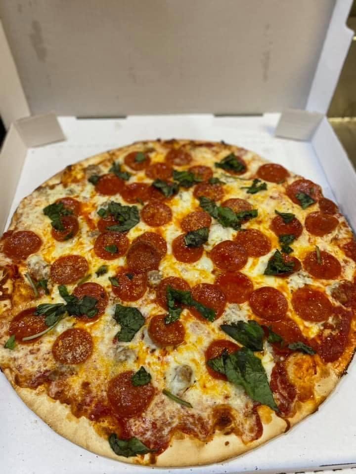 Order Two Topping Thin Crust Pizza - Small 10'' food online from Gianni Pizza & Italian Ristorante store, Litchfield on bringmethat.com