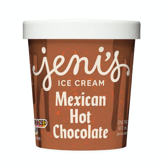 Order Mexican Hot Chocolate Pint food online from Jeni Splendid Ice Creams store, Charleston on bringmethat.com