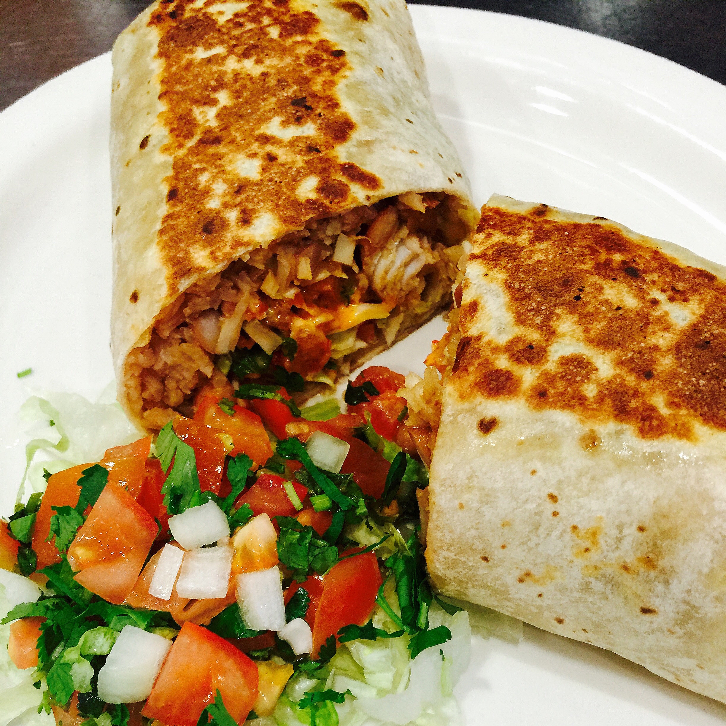Order Fish Burrito food online from Guahan Grill store, Oceanside on bringmethat.com