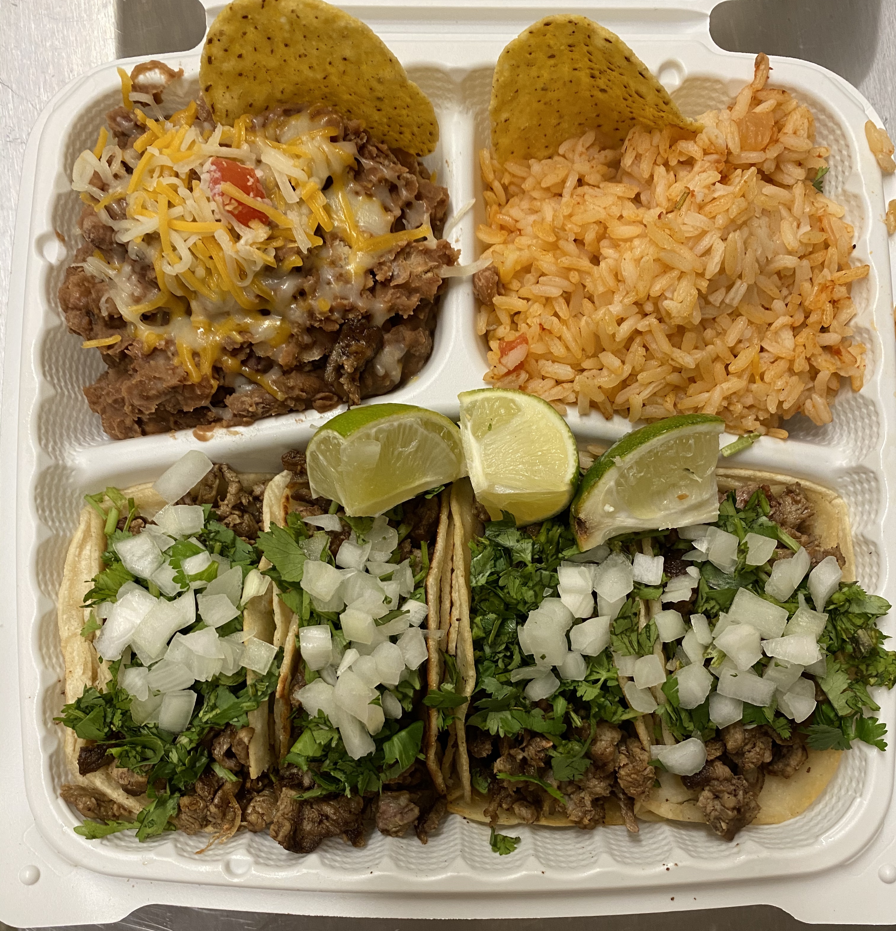 Order  Taco Combo (4 Tacos) food online from La Casita Mexican Grill store, Portland on bringmethat.com