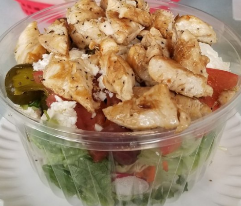 Order Greek Salad food online from Renato Pizza store, Swarthmore on bringmethat.com