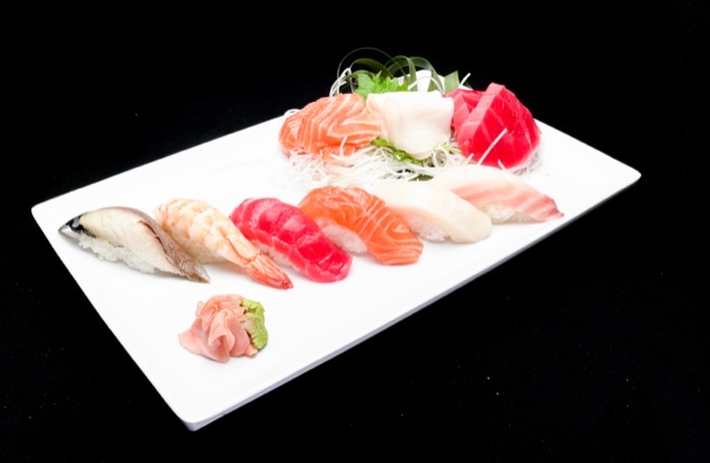 Order Sushi and Sashimi Combo food online from Star Sushi store, Jeffersonville on bringmethat.com
