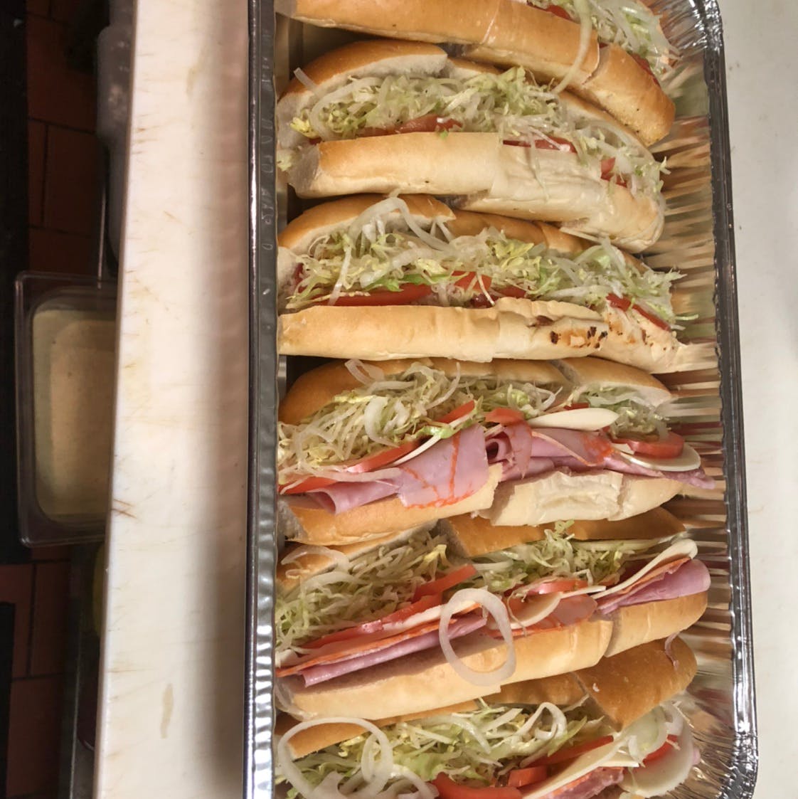Order Cold Cuts Catering - 3 Foot food online from Michelangelo's Pizza store, East Brunswick on bringmethat.com