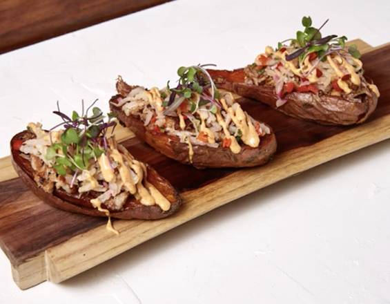 Order Sweet Potato Skins food online from TownHall store, Cleveland on bringmethat.com