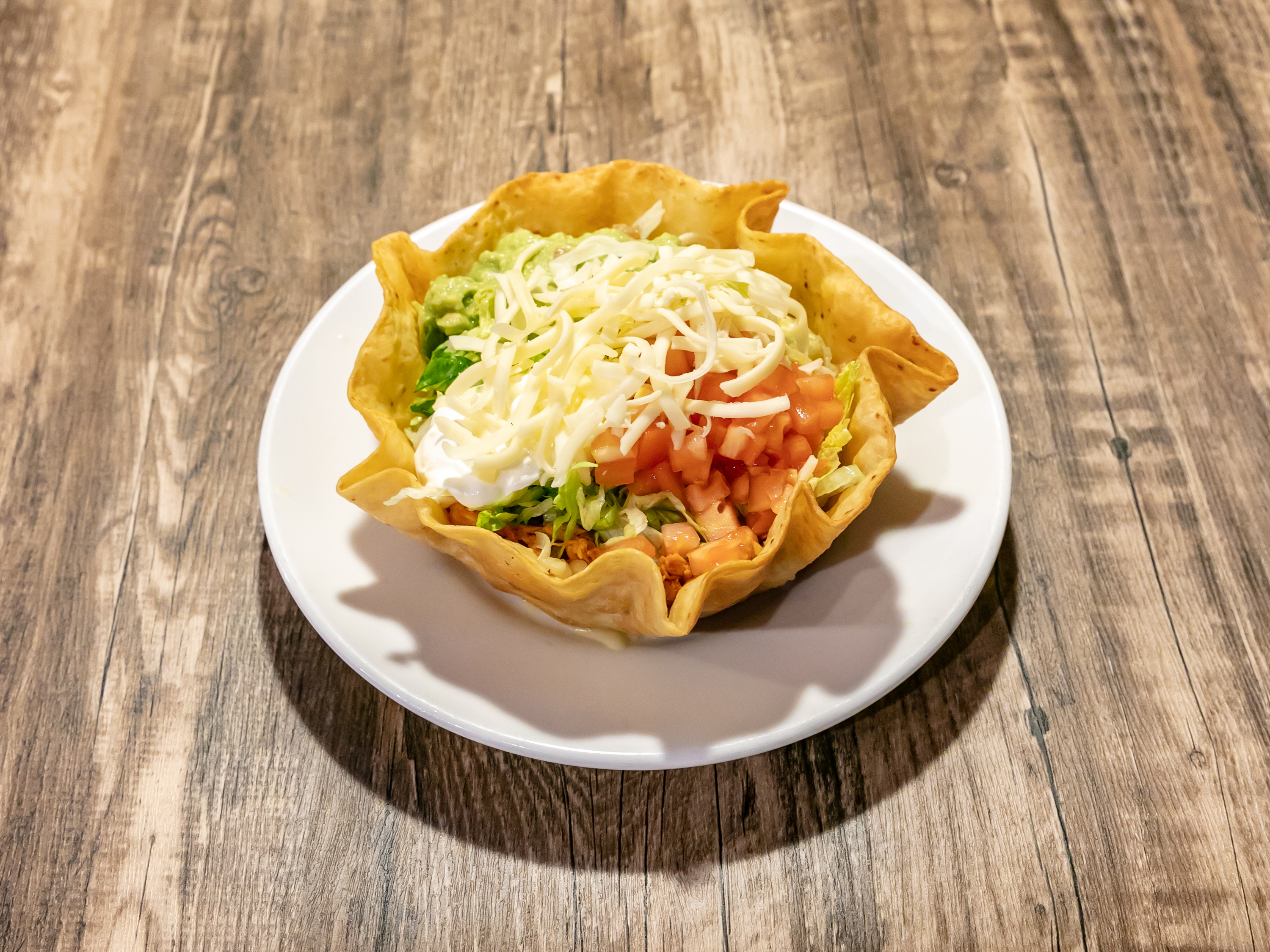 Order Taco Salad food online from La Finca Mexican Bar & Grill store, Carrollton on bringmethat.com