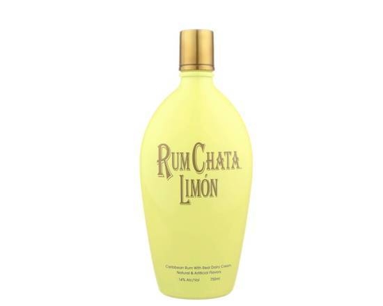 Order RumChata Lemon, 750mL liqueur (13.75% ABV) food online from Cold Spring Liquor store, Liberty Hill on bringmethat.com