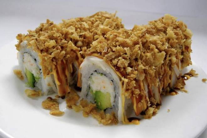 Order Crunchy Double Crab Roll food online from Sushi Go store, Anna on bringmethat.com
