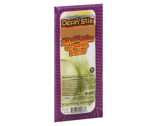 Order Dippin' Stix · Sliced Apples & Peanut Butter (2.8 oz) food online from ACME Markets store, Norristown on bringmethat.com