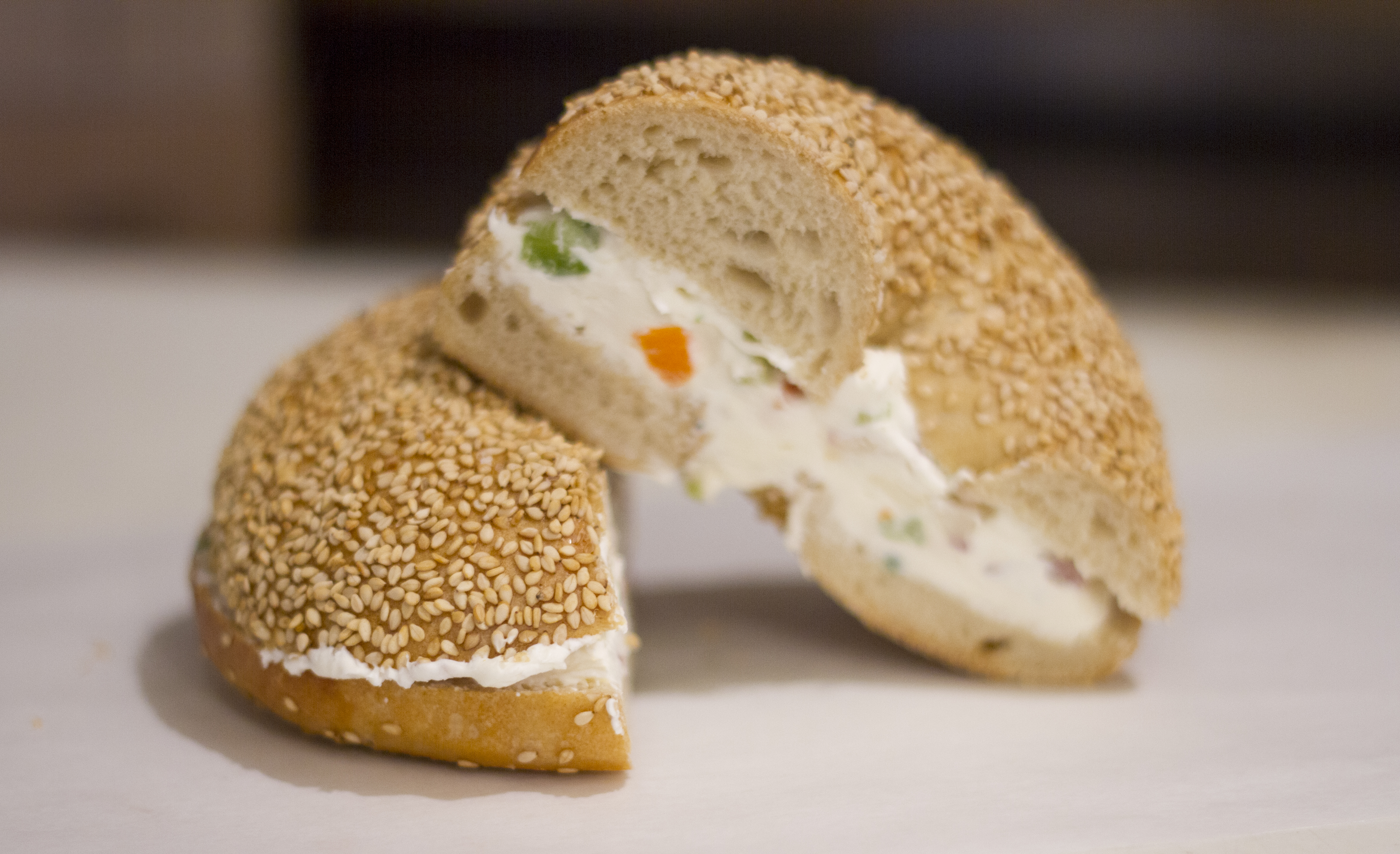 Order Bagel with Flavored Cream Cheese food online from Bagel Boy store, Old Bridge Township on bringmethat.com