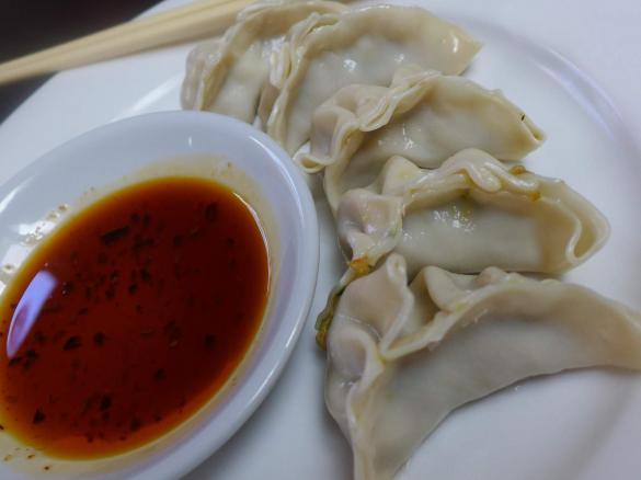 Order Steamed Meat Dumplings 水饺 food online from Char Koon Noodle Express store, Windsor on bringmethat.com