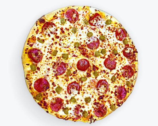 Order Pepperoni & Sausage Pizza  food online from Elliott Pizza store, Dallas on bringmethat.com