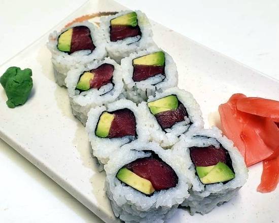 Order Tuna Avocado Roll (8 pcs) food online from Inari Sushi store, Rockville on bringmethat.com
