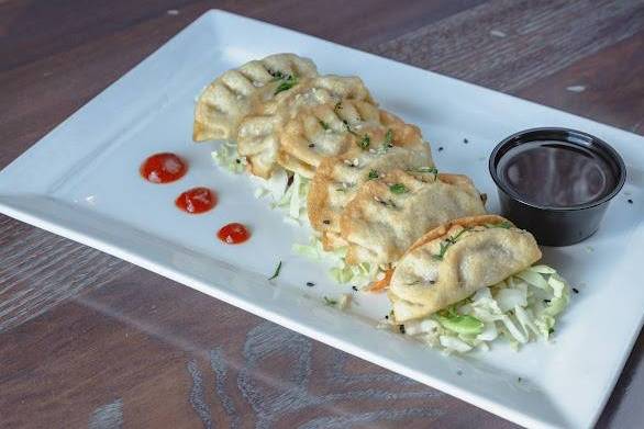 Order Crispy Potstickers food online from PT's Gold store, Henderson on bringmethat.com