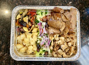 Order Half Tray Build Your Own food online from Athenian Fresh Grill store, North Arlington on bringmethat.com