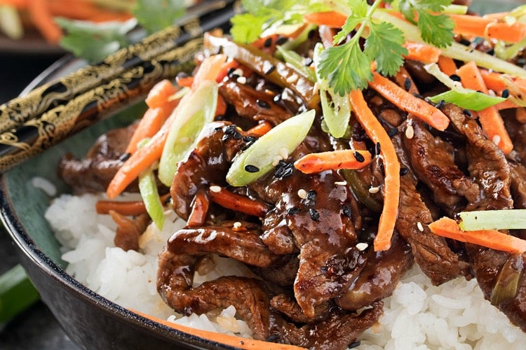 Order Hot and Spicy Beef(large) food online from Far East Restaurant store, Capitol Heights on bringmethat.com