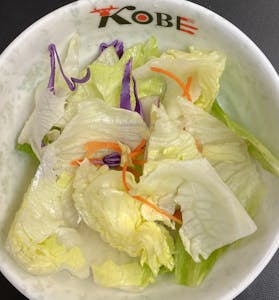 Order Ginger Dressing Salad food online from Kobe Teppan & Sushi store, Live Oak on bringmethat.com