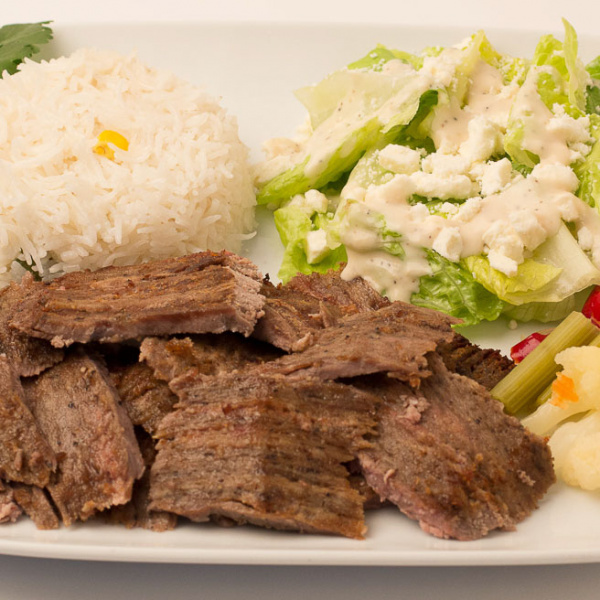 Order M3. Shawarma Beef and Lamb food online from Zamani Grill store, Conroe on bringmethat.com