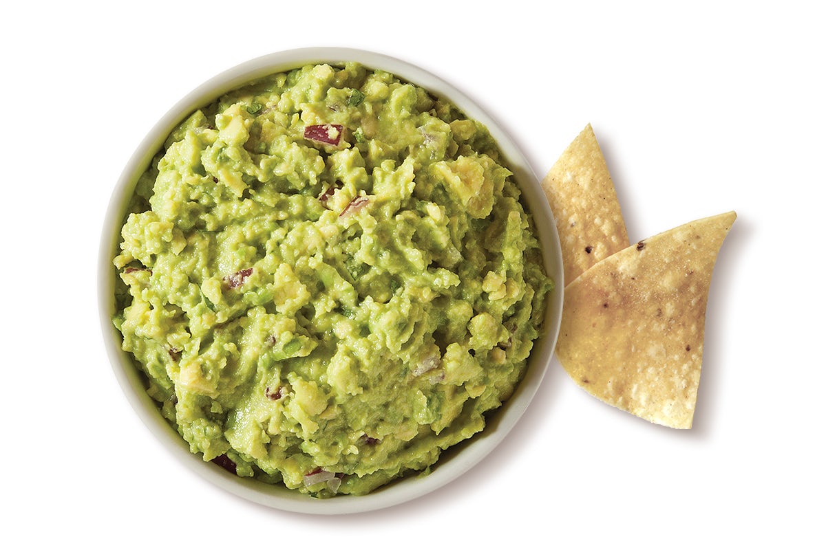 Order Guacamole (8oz) and Chips food online from Baja Fresh Mexican Grill store, Valencia on bringmethat.com