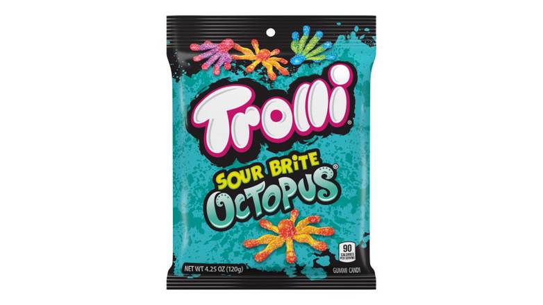 Order Trolli sour brite octopus, assorted flavors food online from Route 7 Food Mart store, Norwalk on bringmethat.com