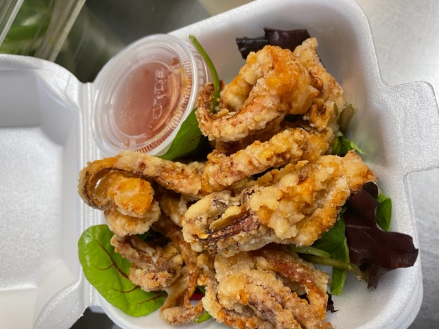Order Calamari food online from Simply Sushi & Co. store, Northbrook on bringmethat.com