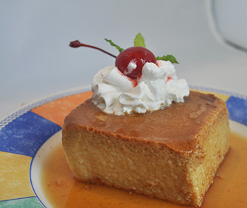 Order Flan food online from Taco Rico store, Hurst on bringmethat.com