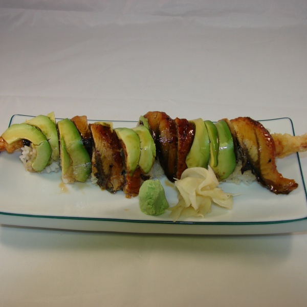 Order Dragon Roll food online from Seto Restaurant store, Sunnyvale on bringmethat.com