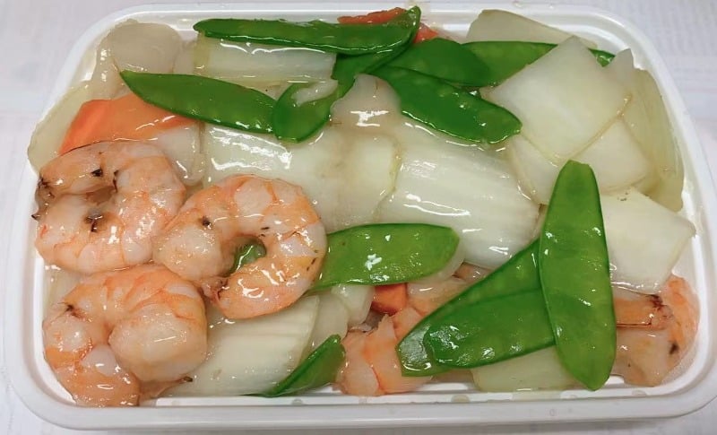 Order 116. Shrimp with Chinese Vegetable food online from Boulevard Chinese Restaurant store, Elmwood Park on bringmethat.com