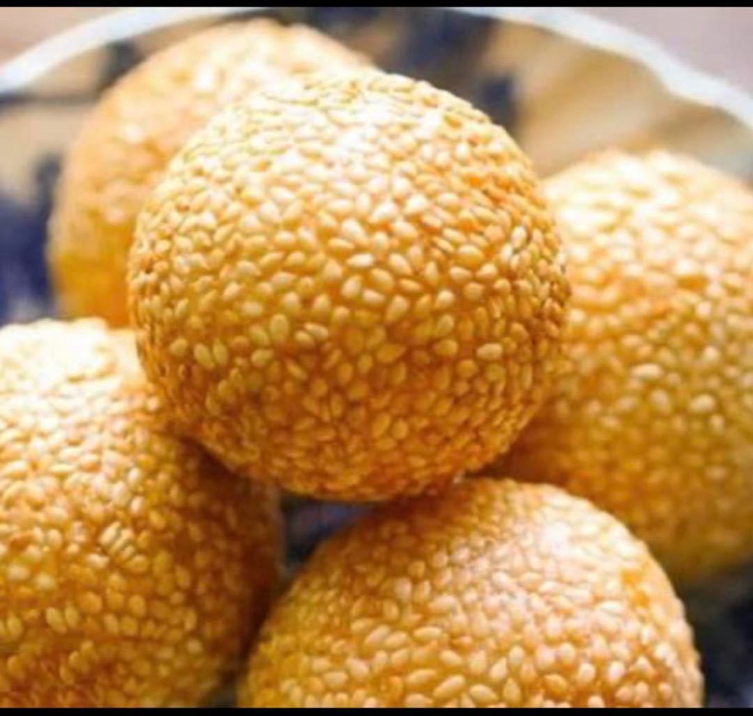 Order Sesame Balls（5pcs）芝麻球 food online from Teppan Bbq store, Pittsburgh on bringmethat.com