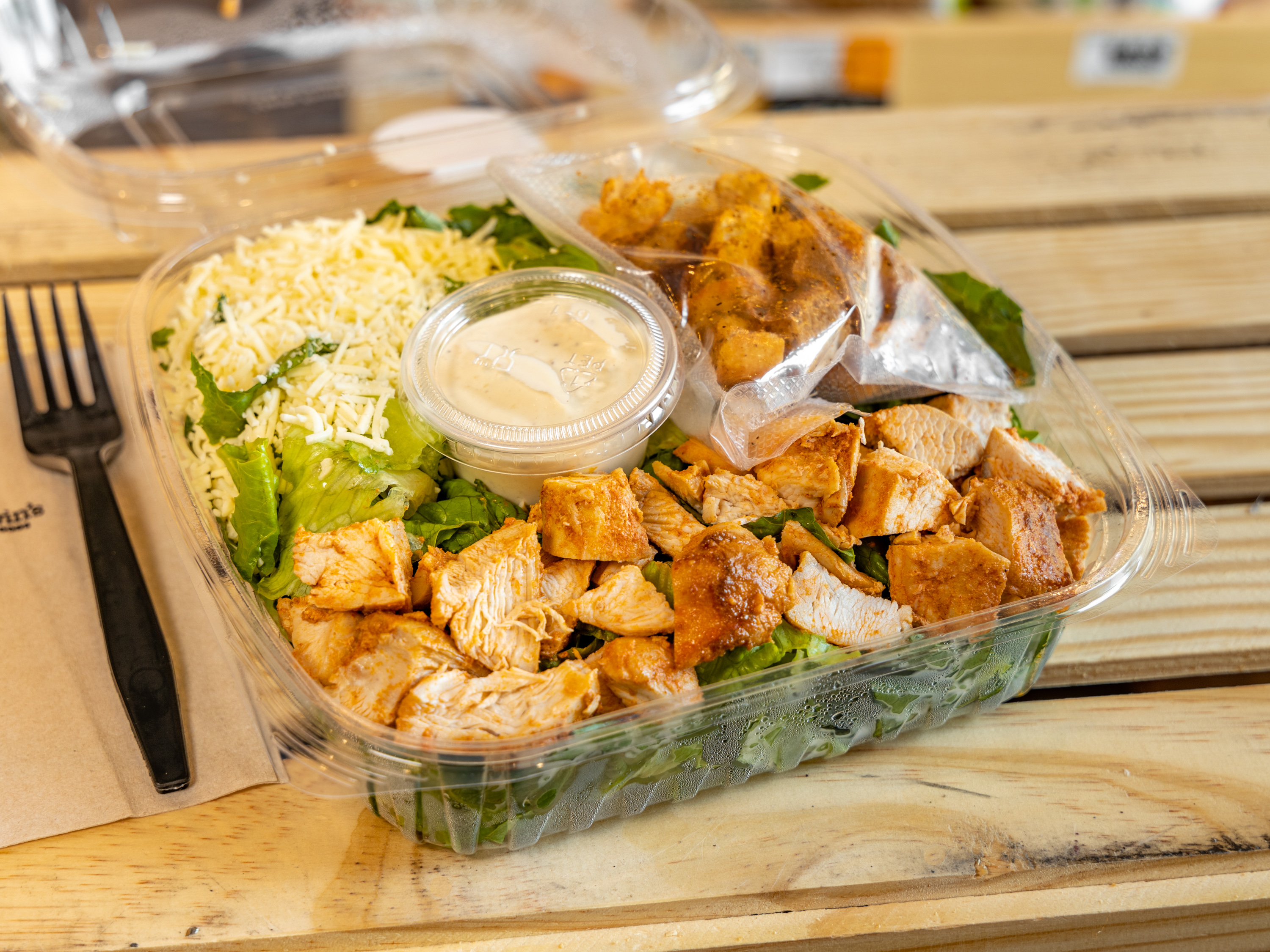 Order Caesar Salad food online from Goodwin Organics store, Redlands on bringmethat.com