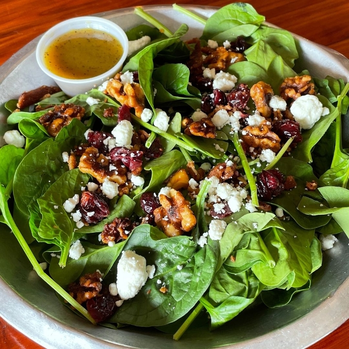 Order Spinach Salad 3PD food online from Neighbor Kitchen & Yard store, Bastrop on bringmethat.com