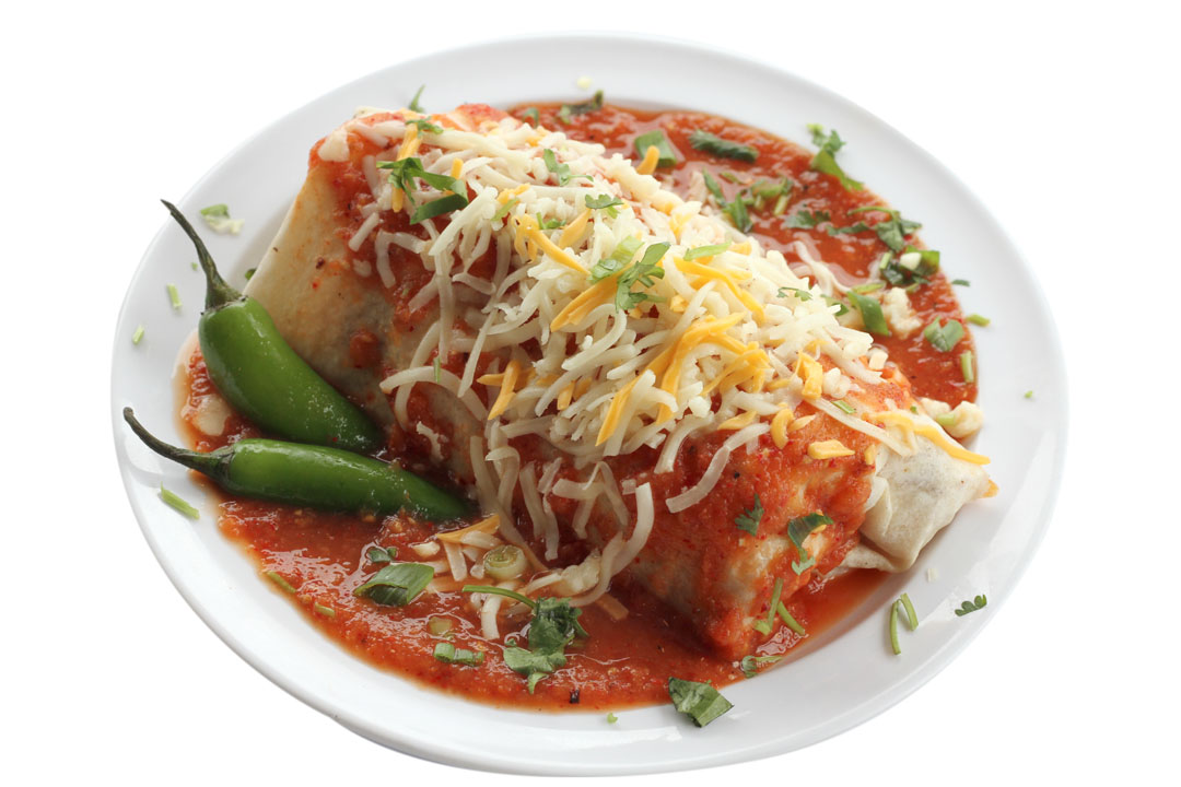 Order Wet Burrito food online from Michael Super Burgers store, Whittier on bringmethat.com