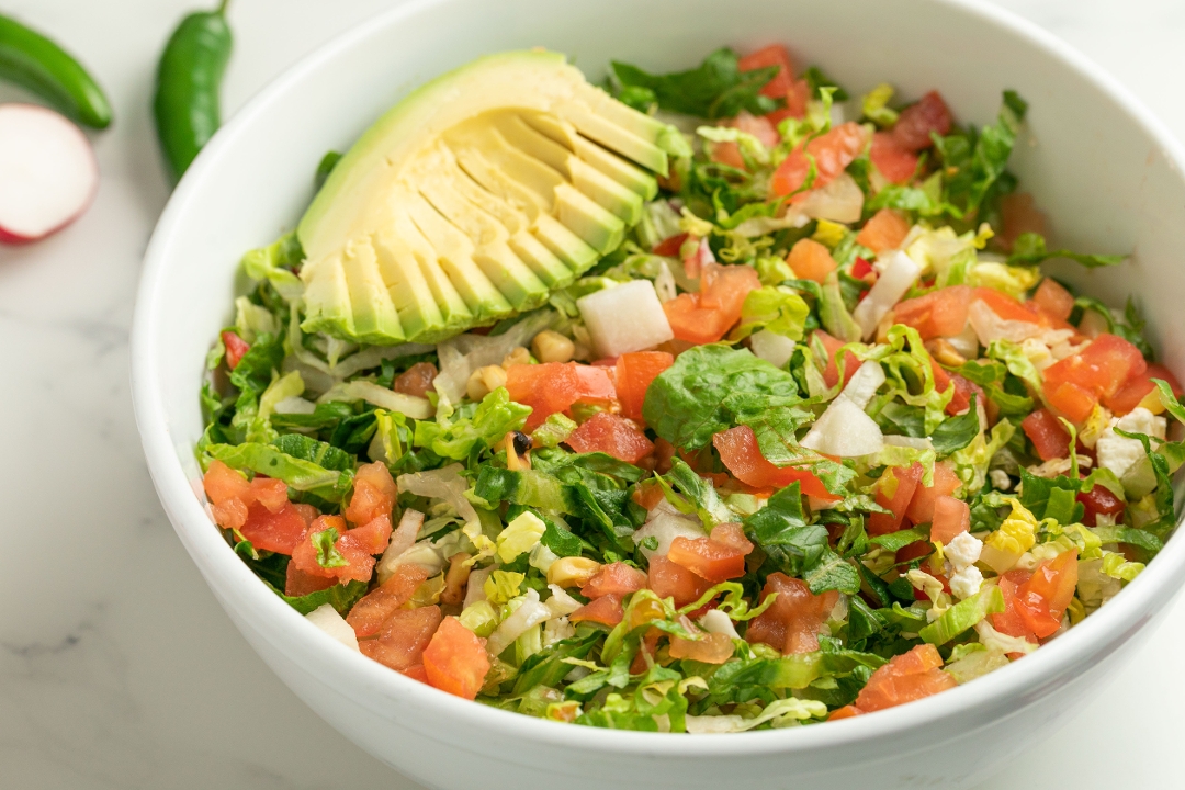 Order Acapulco Chopped Salad food online from The Nosh of Beverly Hills store, Beverly Hills on bringmethat.com