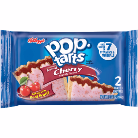 Order Kellogg's PopTart Frosted Cherry 3.67oz food online from 7-Eleven store, Post Falls on bringmethat.com