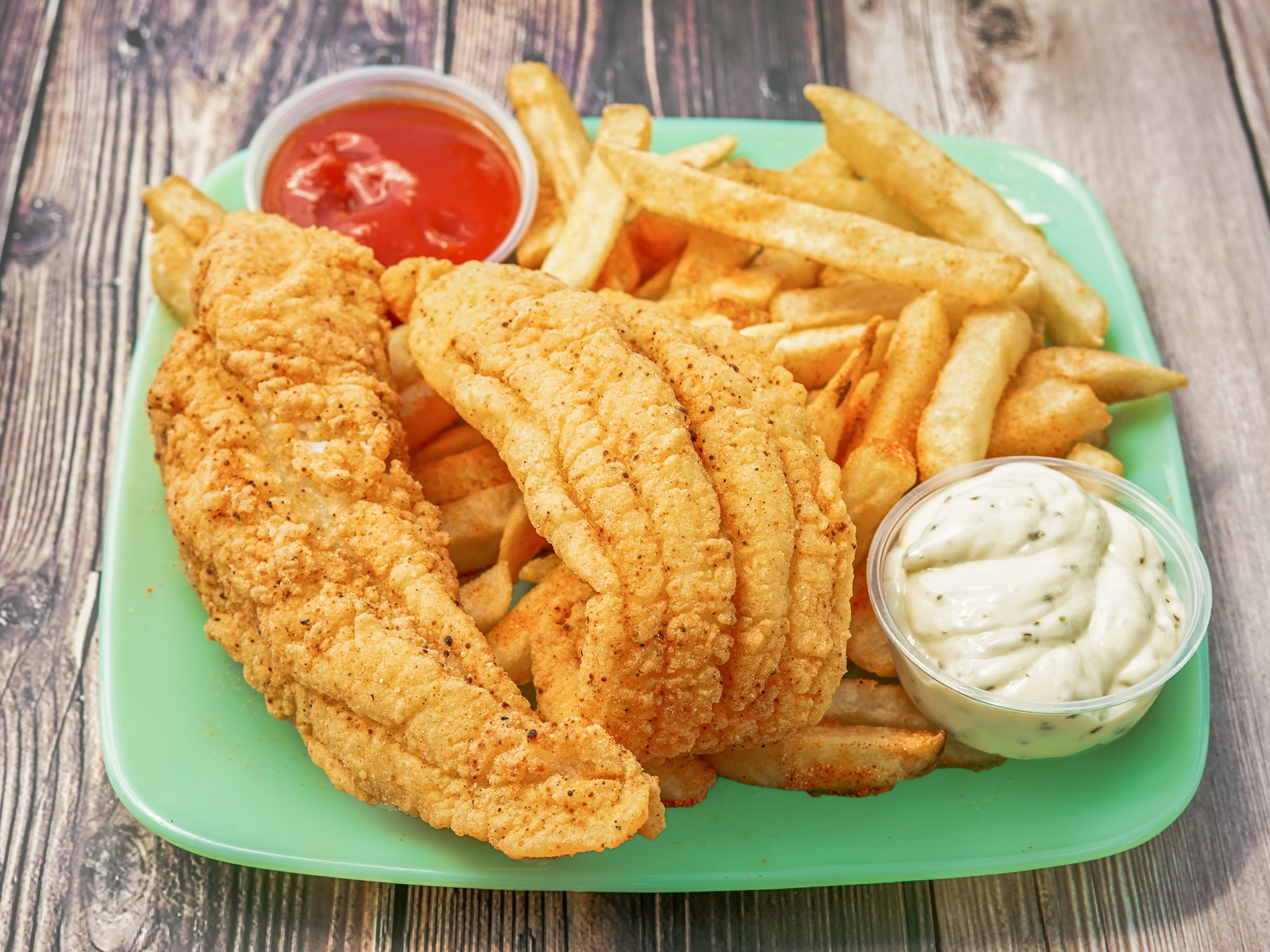 Order Catfish food online from Mikey Kitchen store, Elmwood Place on bringmethat.com
