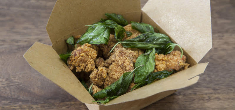 Order Basil Popcorn Chicken food online from T4 store, Millbrae on bringmethat.com