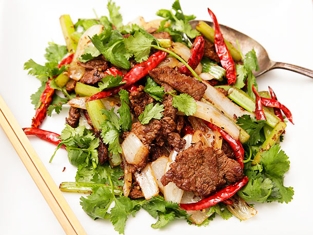 Order Stir-Fried Beef with Cumin food online from Spice Workshop store, Centereach on bringmethat.com