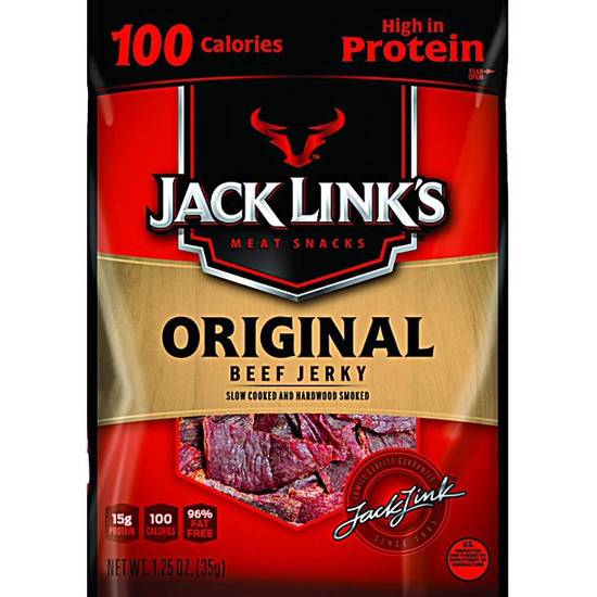 Order Jack Link`s Original Beef Jerky food online from Exxon Food Mart store, Port Huron on bringmethat.com