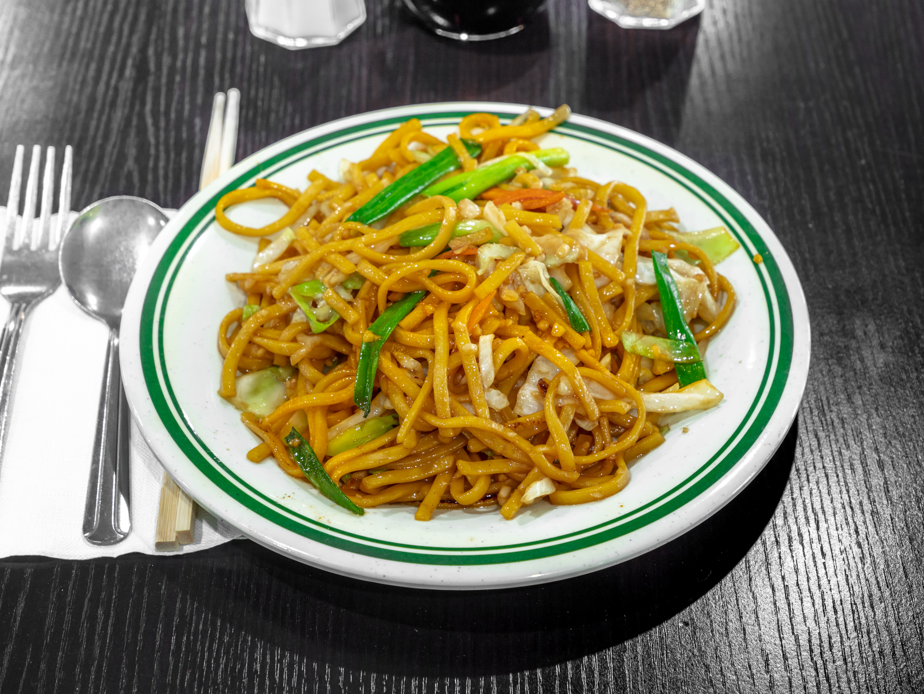 Order 22. Vegetable Lo Mein food online from Asian Buffet store, Watauga on bringmethat.com