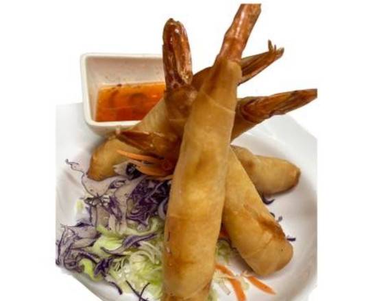 Order Crispy Shrimp Rolls food online from May Thai Kitchen store, Alameda on bringmethat.com
