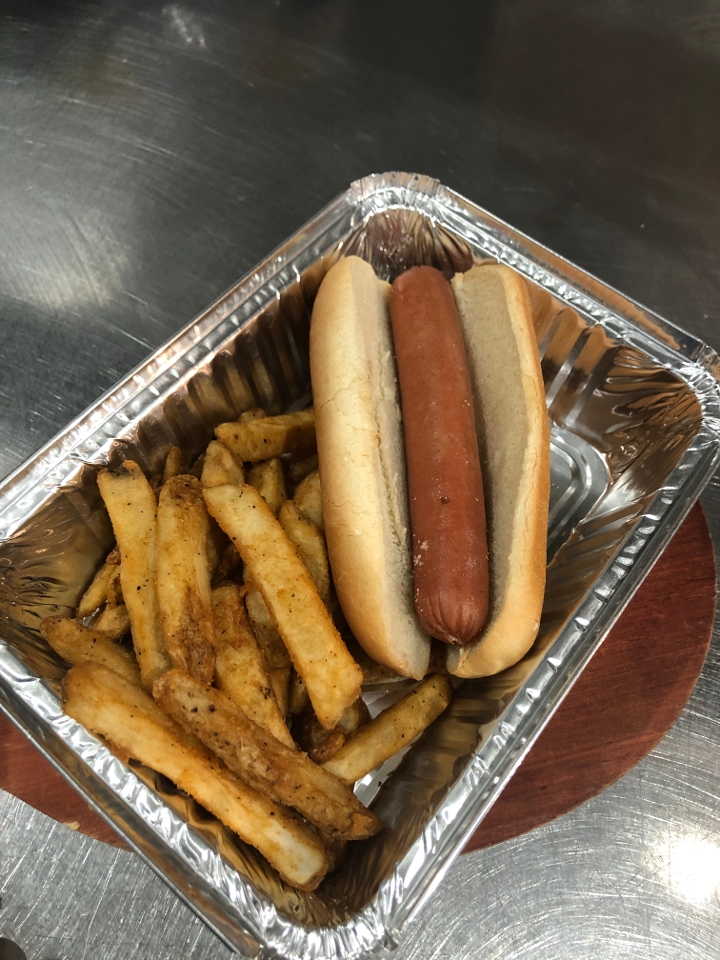 Order Kids Hot Dog food online from Barley Creek Brewing Company store, Tannersville on bringmethat.com