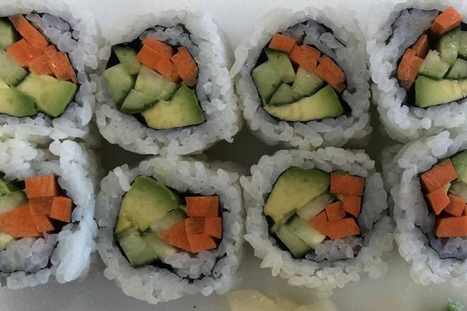 Order Veggie Roll food online from Sushi Go store, Anna on bringmethat.com
