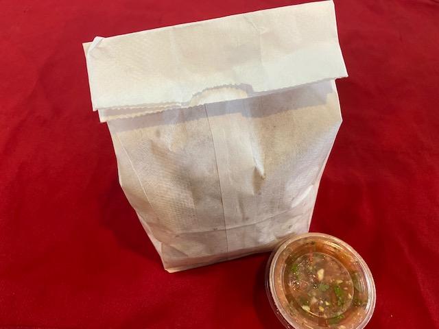 Order Med. Chips & 4oz Mexican Salsa food online from Taqueria El Tapatio 7 store, Oxnard on bringmethat.com