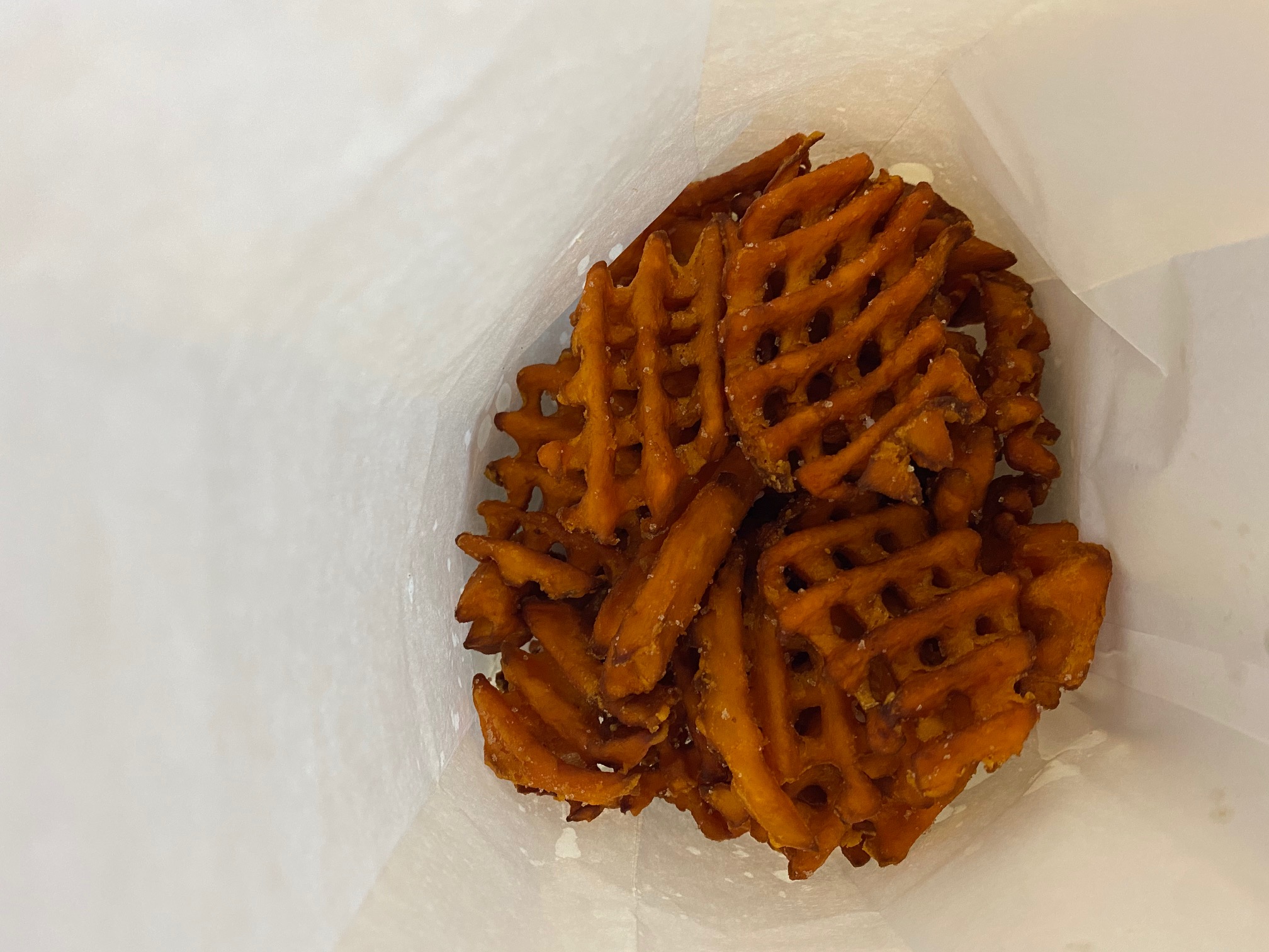 Order Sweet Potato Waffle Fries food online from The Mill On Macarthur store, Richmond on bringmethat.com
