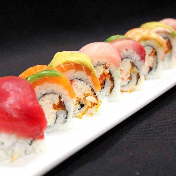 Order Rainbow Roll food online from I Love Sushi on Lake Union store, Seattle on bringmethat.com